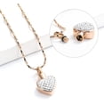 thumbnail image 3 of Small Heart Urn Necklace for Ashes for Women Stainless Steel Cremation Jewelry Memorial Ash Pendant Keepsake Jewelry, 3 of 6