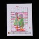 thumbnail image 5 of Kit de punto de cruz estampado "Hermanas en la playa" - Patrones para principiantes - 14CT 14CT 19 x 27cm, 5 of 6
