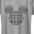 thumbnail image 3 of Disney - Sweater Mickey Ears - Women's Short Sleeve Graphic T-Shirt, 3 of 5