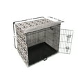 thumbnail image 6 of Sea Animals Dog Crate Cover, Seals Illustration Sea Lion Exotic Tropical Comic Graphic Wild Ocean, Easy to Use Pet Kennel Cover Small Dogs Puppies Kittens, 7 Sizes, Cadet Blue Mauve, by Ambesonne, 6 of 6