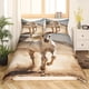 thumbnail image 2 of Funda de edredón Queen Size, Galloping Horse Juego de cama infantil Regalos de caballos para, 2 of 5