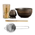 thumbnail image 2 of 5pcs Japonese Ceremonial Ceremonial Bowl Kit completo Bambú Matcha Batch y Holder Set tradicional Matcha, 2 of 9