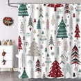 thumbnail image 3 of Anime Cute Shower Curtain Funny Raining Anime Shower Curtain Colorful Kids Bathroom Shower Curtain Waterproof with 12 PCS Hooks 60x72 Inch, 3 of 6