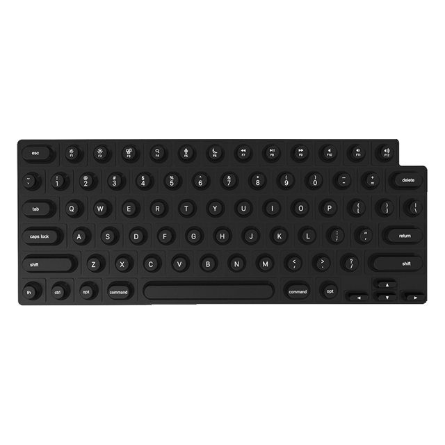Película teclado arte uñas silicona elevada Cubierta del para largas que escriben Pro 13 2020-2023 Air 13/15 14/16 2021-2024