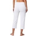 thumbnail image 4 of Women's Yoga Pants with Pockets High Waist Stretch Pants Tummy Control Workout Pants, L, 4 of 7