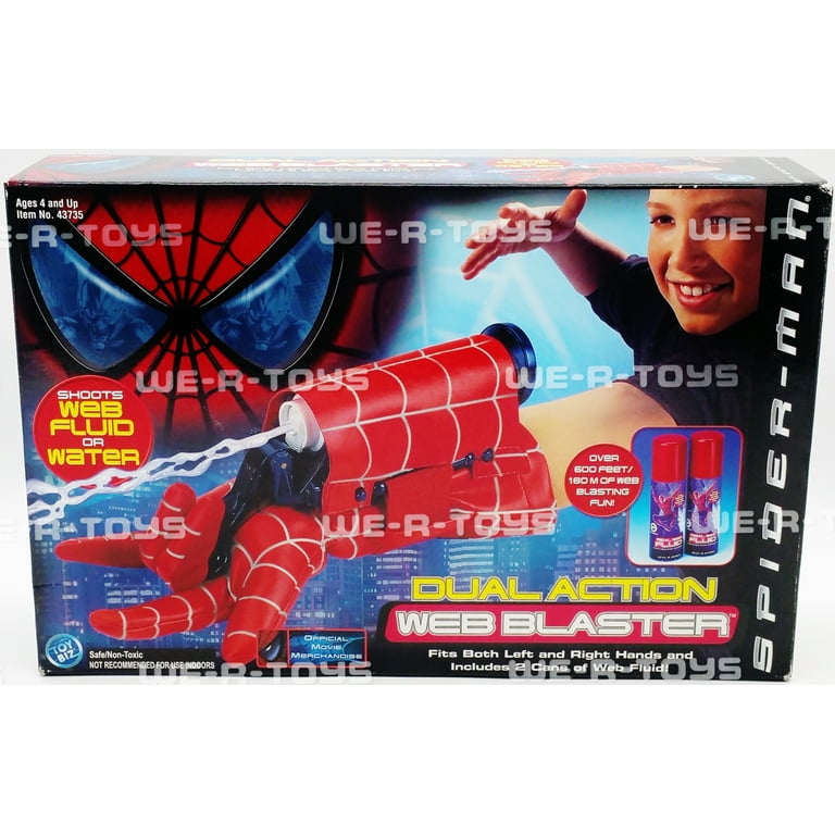 Spider man dual action web blaster sales