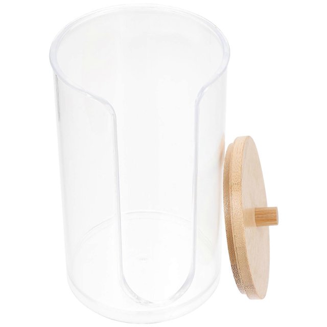 Dust Catcher Holder Round Dispenser Container Bathroom Organization 14X7.5CM Organizing Items 1Set