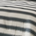 thumbnail image 5 of Lush Decor Gale Cabana Stripe? Reversible Comforter 3 Piece Set Full/ Queen Neutral & Gray - Striped Bedding Set - Gray Comforter - Modern Coastal Decor, 5 of 11