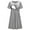 Gray, variant on Todaioua Maternity Dresses for Women 2024 Short Sleeve Floral Print Nursing Dress for Breastfeeding Casual