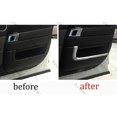 thumbnail image 4 of Convient pour Range Rover Sport 2014 - 2022 Panneau de Porte Intérieur Couverture Protectrice Décorative Argent ABS-, 4 of 4