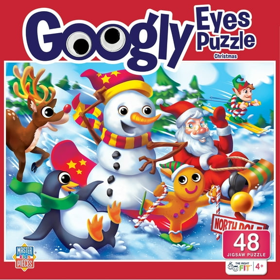 MasterPieces - Googly Eyes Christmas 48 Piece Jigsaw Puzzle