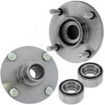 thumbnail image 2 of JADODE 930-703,510009 Front Wheel Bearing Hub Assembly Replacement for 1995-1999 Nissan Maxima, 1996-1999 Infiniti I30 Hub Bearing OE Directly 4 Lugs 2PC, 2 of 4