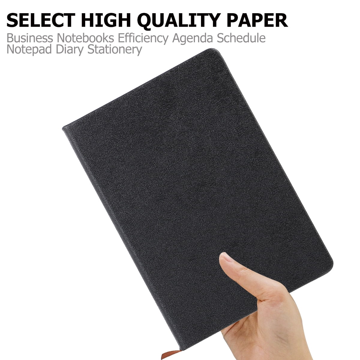 Raindrops A5 Hard Cover Journal Notebook - Notepad for Business, Students, and Personal Use