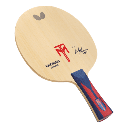 Butterfly Timo Boll W7 Flared Table Tennis Blade (Best Table Tennis Blade)
