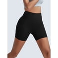 thumbnail image 4 of RUNNING GIRL Women’s High Waisted Biker Shorts with Side Pockets, Tummy Control Stretch Workout Shorts for Yoga Gym Running, 4 of 6