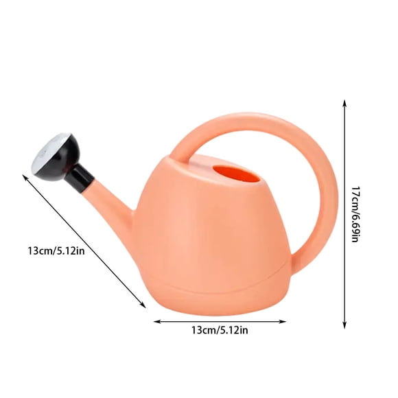 Sktrjpolfis Arrosoir en Plastique 1,5 L (50,72 Oz), Grand Arrosoir à Grande Ouverture avec Poignée Courbée pour Plantes d'Intérieur, Fleurs de Jardin, Jardinage Extérieur