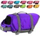 thumbnail image 1 of Doglay Chaleco Salvavidas para Perros Chaleco Salvavidas para Perros para Nadar Navegación Chaleco Salvavidas Ajustable para Cachorros con Rayas Reflectantes Chaleco de natación para Perros de flotabi, 1 of 1