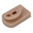 thumbnail image 4 of Fake Ear Model, Soft Silicone Human Ear Model Right Ear Flexible Multi Purpose  For Earrings Display For Acupuncture Practical Training Light Complexion,Dark Complexion,Brown, 4 of 8