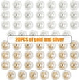 thumbnail image 2 of 40 Pieces Earring Safety Backs Hypoallergenic Stud Earring Stoppers Covered by Silicone,Gold & Silver, 2 of 7