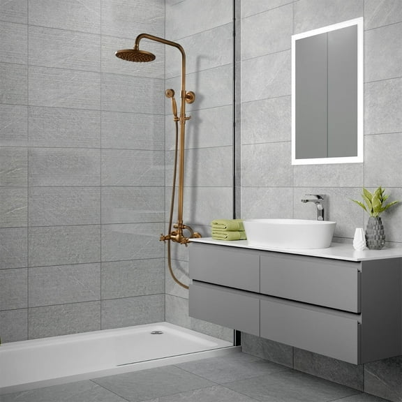 Juno New Antique Brass European Style Shower Set