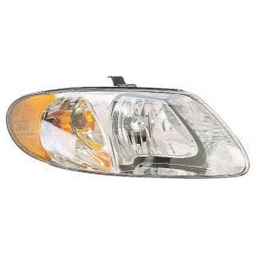 Right Headlight Assembly - Compatible with 2001 - 2007 Dodge Caravan 2002 2003 2004 2005 2006