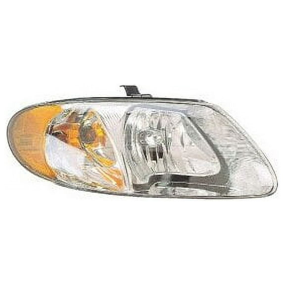 Right Headlight Assembly - Compatible with 2001 - 2007 Dodge Caravan 2002 2003 2004 2005 2006