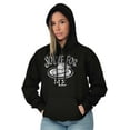 thumbnail image 4 of Solve Pi Math Geeky Nerdy Funny Smart Unisex Plus Fleece Graphic Hoodie Brisco Brands 2X, 4 of 5