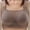 Coffee, variant on YHAJDS Women Large Size Bras,Large Size No Underwire Bras For Women Wireless Bralette Tube Top Side Support Coverage Comfortable Everyday Bras