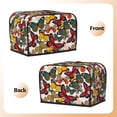 thumbnail image 3 of Yiaed Retro Floral Butterfly Print Two Slice Bread Machine Cover, Universal Size Kitchen Appliance Cover for Bread Machine,Bread Machine Cover, 3 of 7