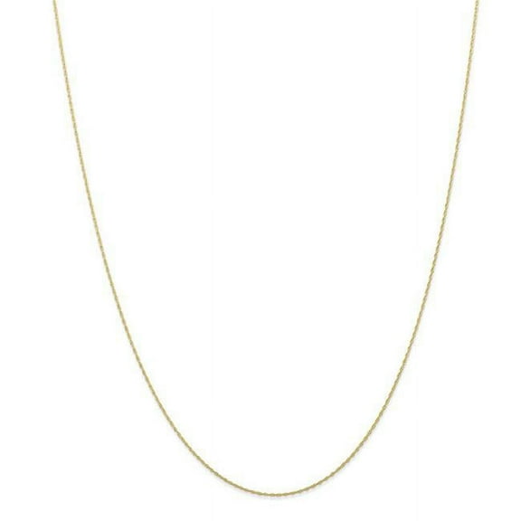 Golditta 10k Yellow Gold Cable Chain 24in Necklace