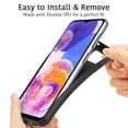 thumbnail image 7 of CoverON For Samsung Galaxy A23 5G Case, Flexible Slim Lightweight TPU Minimal Phone Cover, Black, 7 of 7