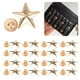 thumbnail image 2 of Rivet Studs, Rivet, Beautiful Anti-Rust para zapatos, ropa,Remache Forma de estrella Remache Remache Espárragos Decoración Remache DIY Forma de estrella Remache Higoodz Arte y Manualidades, 2 of 7