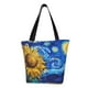 thumbnail image 1 of Easygdp Whimsical Sunflowers Night Sky Bolso de Hombro para Mujer, Bolso Bandolera y Cartera de Mano Elegante para Uso Diario, 1 of 6
