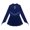 A Navy Blue, variant on YONGHS Kids Girls Sparkling Rhinestone Figure Ice Skating Dress Mesh Spliced Dancewear 6-14