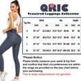 thumbnail image 6 of QRIC Sexy Women's 3D Stripe Texture Leggings Booty Yoga Pants High Waist Ruched Workout Butt Lifting Pants Tummy Control Push Up, 6 of 6