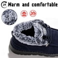 thumbnail image 4 of CHICVOMEY Women's Winter Boots with Fur Lining Thermal Snow Boots Waterproof Non-Slip Outdoor Platform Ankle Boots Comfortable & Warm, 4 of 10