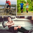 thumbnail image 6 of Hengguang 4 Pairs Football Socks Soccer Socks, Athletic Knee High Socks for Men Women, Black Sports Socks with Non-Slip Cuff, Medium Cushion Soccer Baseball Socks, 8in Foot Length, 14in Shaft, 6 of 6