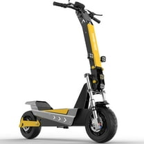 50MPH Electric Scooter Adults 6000W Dual Motor, 60V 35Ah Battery, Max 55Miles Fast Sports Escooter, 11" Foldable Off-Road E Scooter with Dual Hydraulic Brakes & Full Suspension