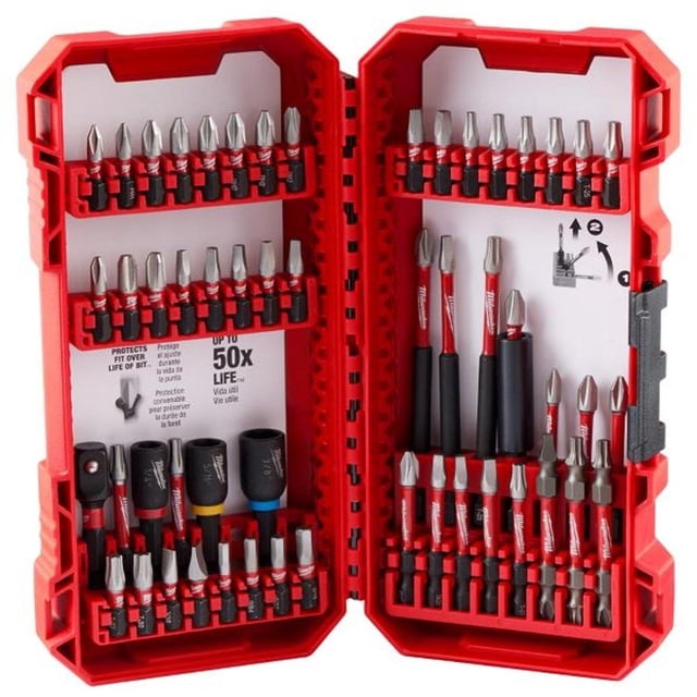 Juego Brocas Destornillador Shockwave Impact Duty 54 Pzas