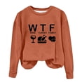 thumbnail image 2 of DPTALR Femmes Décontracté Imprimé Col Rond Manches Longues Chandail Blouse Chandail Hauts, 2 of 4