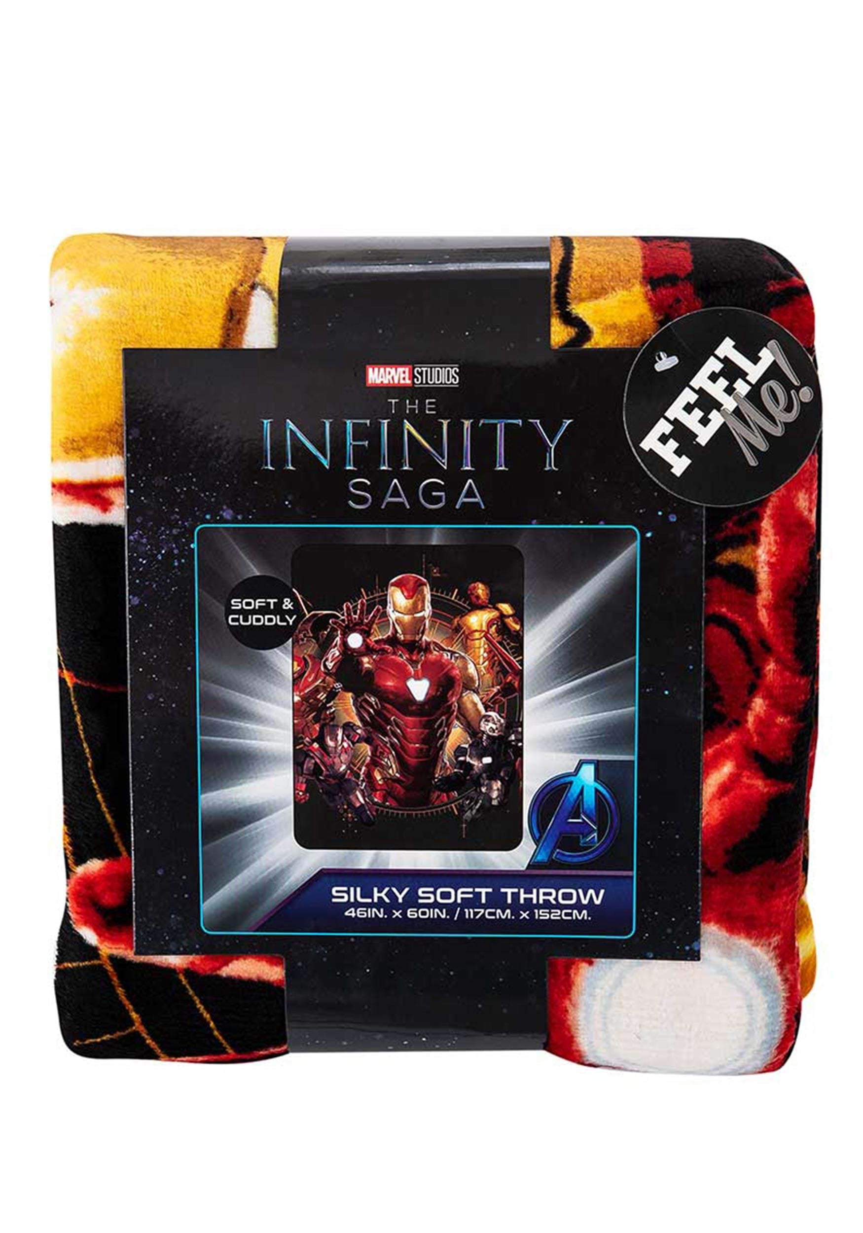 Avengers Iron Legacy Silk Touch Throw Blanket