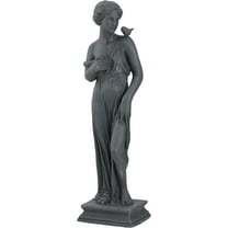 Garden Statue Greek Goddess Statue for Altar Nymph Sculpture Mythology Roman Style Outdoor Clearance Patio Yard Lawn Porch Decor Art MGO Gift 31" H