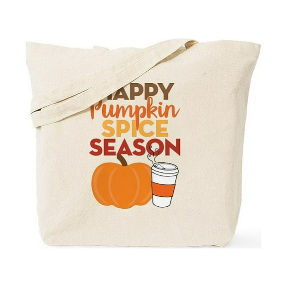 CafePress - Pumpkin Spice Season Tote Bag - Unisex Canvas Tote Bag, Beige, 1-Piece