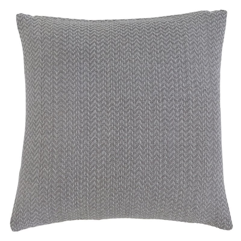 Ashley Solid Throw Pillow in Gray