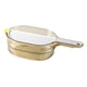 thumbnail image 5 of Colador de arroz, colador versátil, accesorios de cocina para el hogar, pasta Marrón, 5 of 9