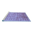 thumbnail image 2 of Ahgly Company Machine Washable Indoor Rectangle Abstract Blue Contemporary Area Rugs, 7' x 9', 2 of 4