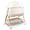 White, variant on 4 in 1 Baby Bassinet Bedside Sleeper W/ Wheels,Mosquito Net,7 Heights Adjustable,Mattress,Storage Basket,Breathable Mesh Crib for Newborn Infant,White