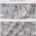 thumbnail image 2 of Soimoi Cotton Voile Fabric Dog,Women & Tree Christmas Decor Fabric Printed Yard 42 Inch Wide, 2 of 7