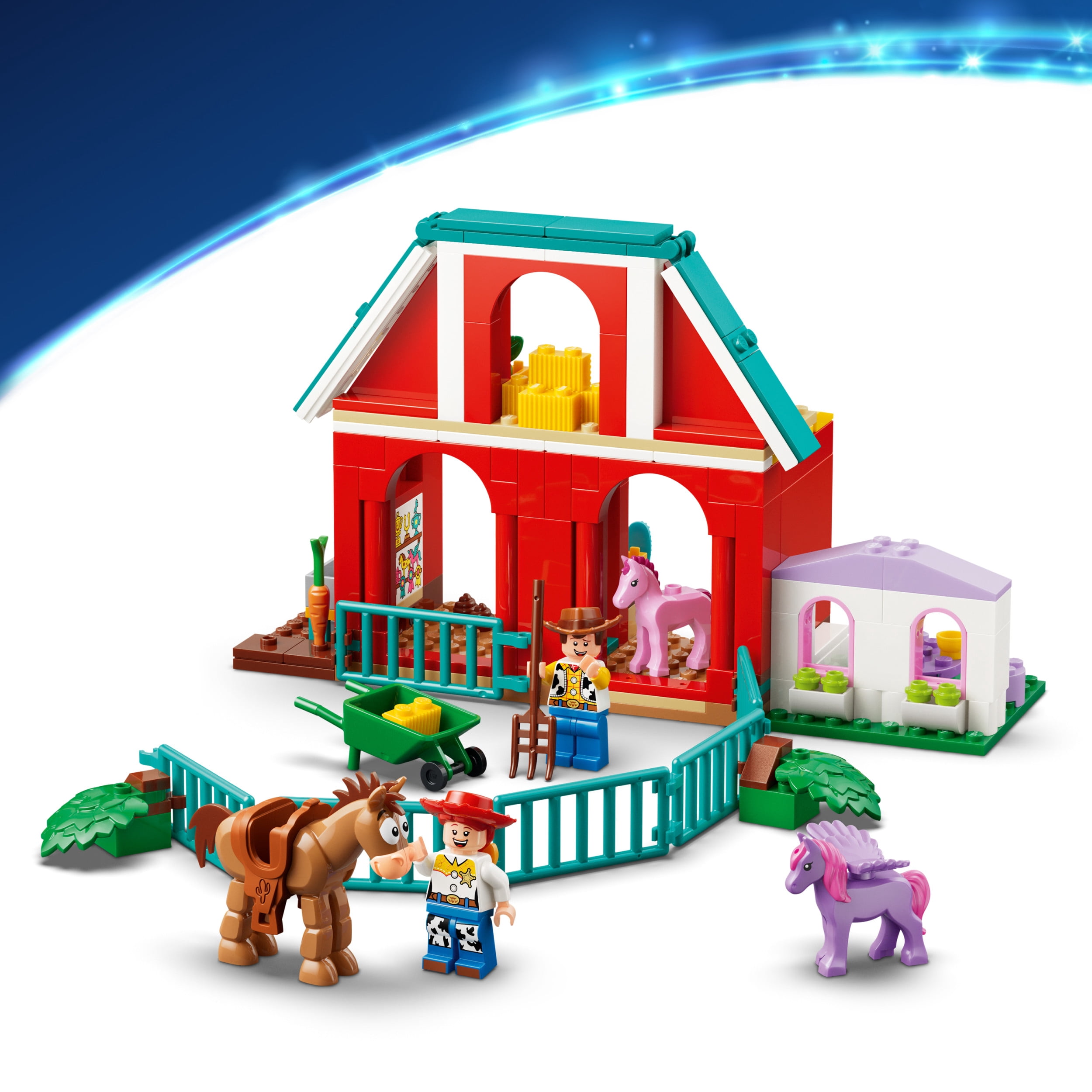 LEGO Disney and Pixar Toy Story 5 Blaze's Horse Ranch - Disney Building Set for Girls & Boys, Ages 4+ - With Movie Figures - Gift for Preschoolers - 43304
