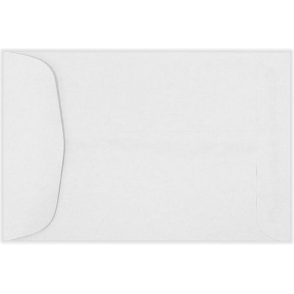 LUXPaper 5 x 7 1/2 Open End Envelopes, Bright White, 250/Pack